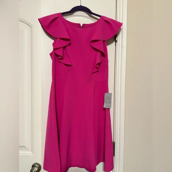 Eliza J Fuchsia Dress - Picture 1 of 3